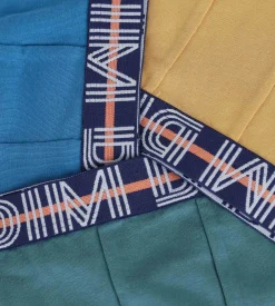 Lot de 3 boxers garçon Bleu Vert Jaune Coton Stretch Kids