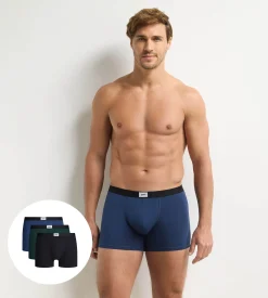 Lot de 3 boxers homme bleu nuit Ultra Resist