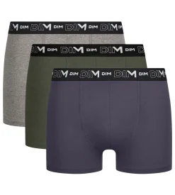 Lot de 3 boxers homme Terrien Dim Coton Stretch