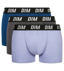 Lot de 3 boxers homme à thermorégulation active Bleu Parme Regul Activ