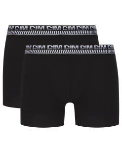 Lot de 2 boxers noirs pour homme 3D Stay and Fit