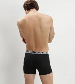Lot de 2 boxers noirs pour homme 3D Stay and Fit