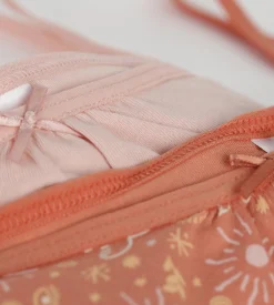 Lot de 2 brassières fille en coton stretch Rose Ocre Les Pockets