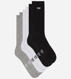 Lot de 3 chaussettes sport homme coton noir, blanc, gris Original