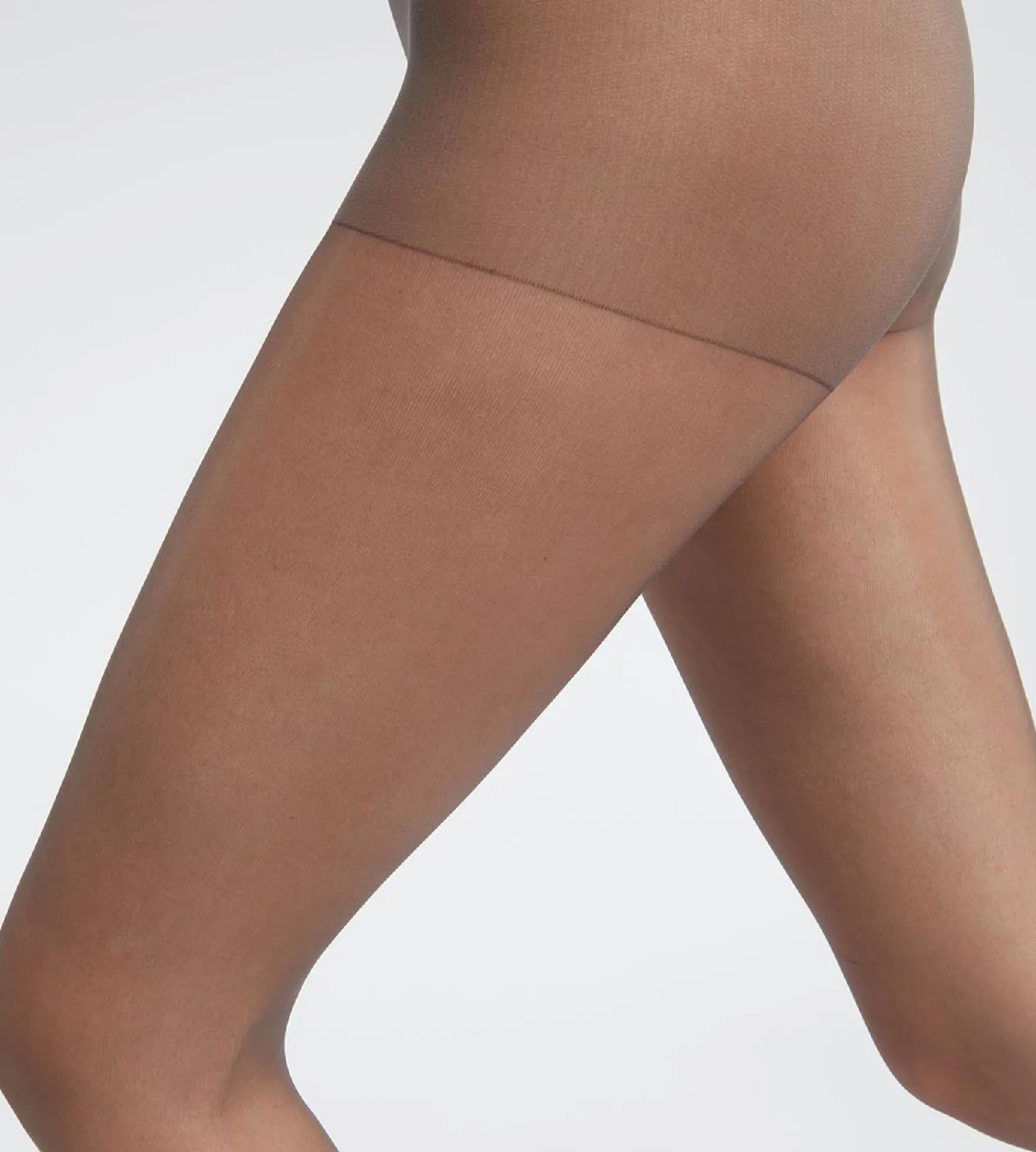 Lot de 2 collants transparents en Lycra renforcé Gris Ultra Resist