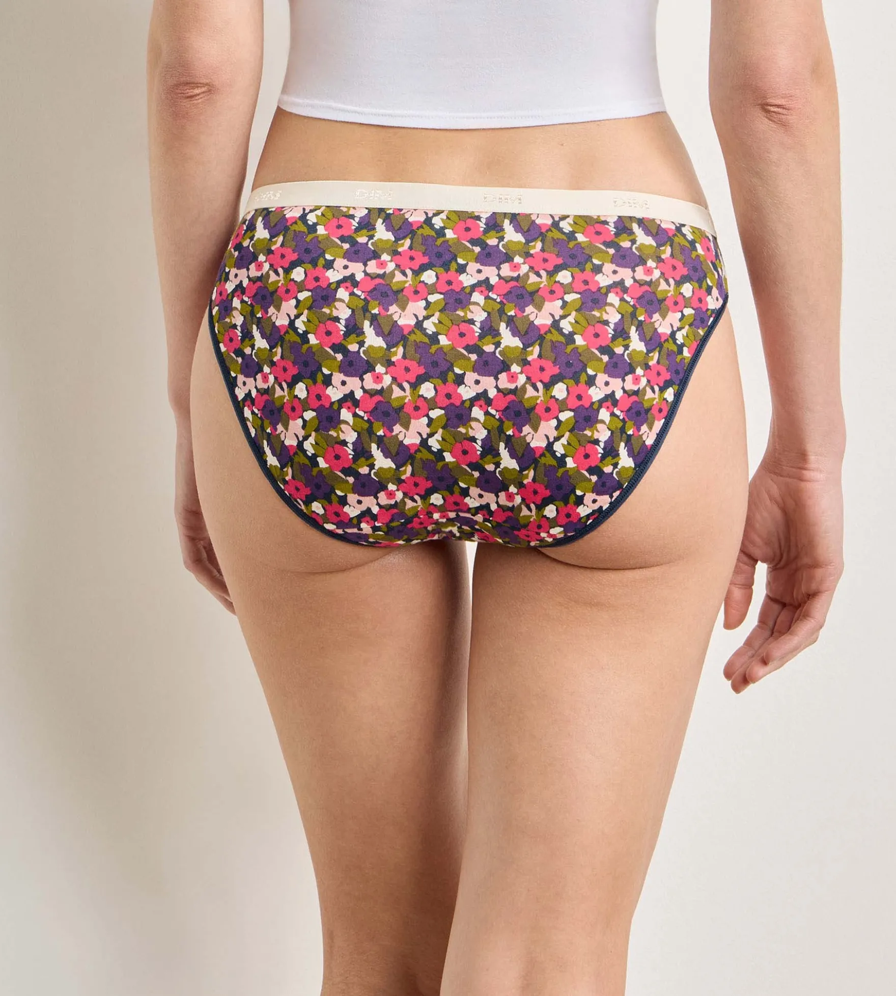 Lot de 5 culottes éclat floral Les Pockets Coton