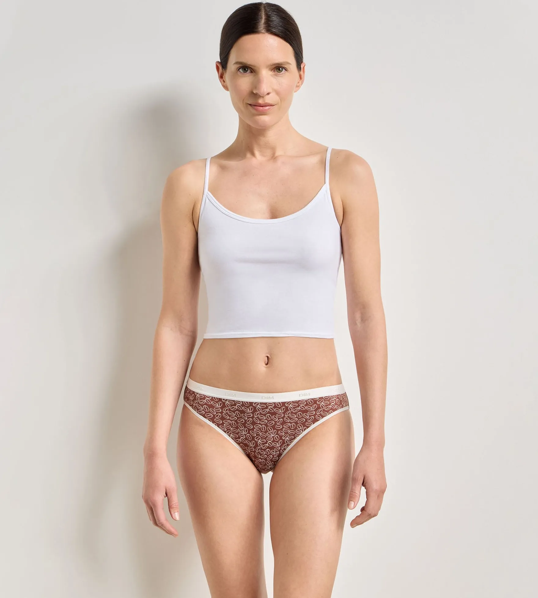 Lot de 5 culottes délice café Les Pockets Coton