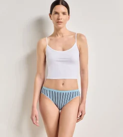Lot de 3 culottes femme brume coton Dim x Ines de la Fressange