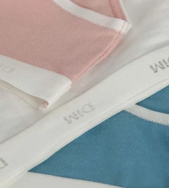 Lot de 3 culottes filles perle Les Pockets Ecodim Kids