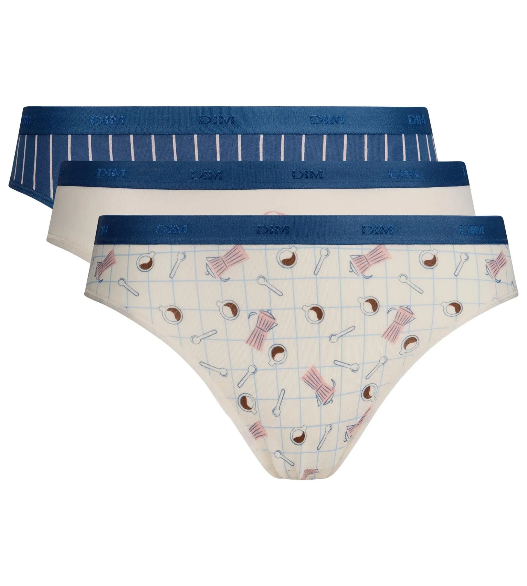 Lot de 5 culottes matin doux Les Pockets Coton
