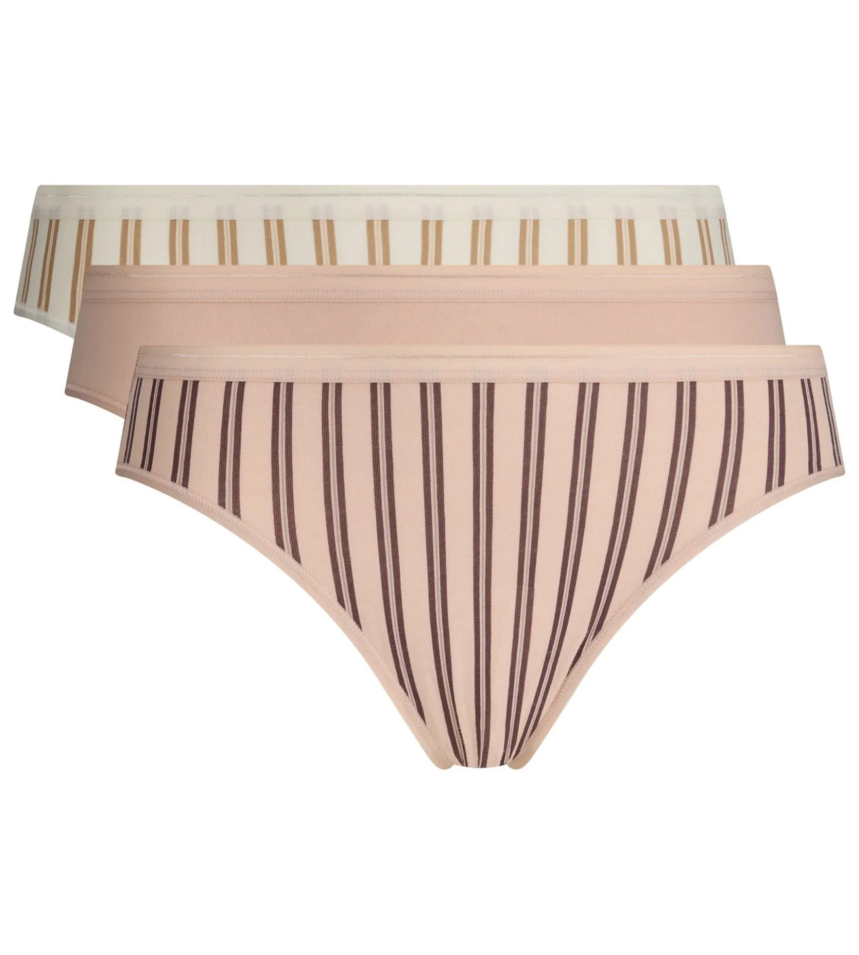 Lot de 3 culottes voile rose Dim x Ines de la Fressange