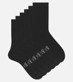 Lot de 3 paires de chaussettes femme Noir Coton Nice Price