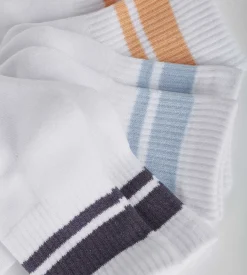 Lot de 3 paires de socquettes enfant Bleu Peche Dim Sport