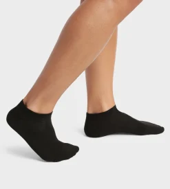 Lot de 2 paires de socquettes homme en coton bio Noir Dim Good
