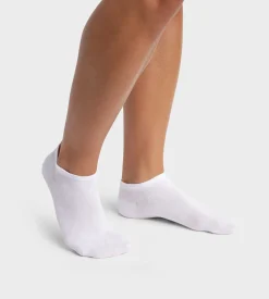 Lot de 2 paires de socquettes homme en coton bio Blanc Dim Good