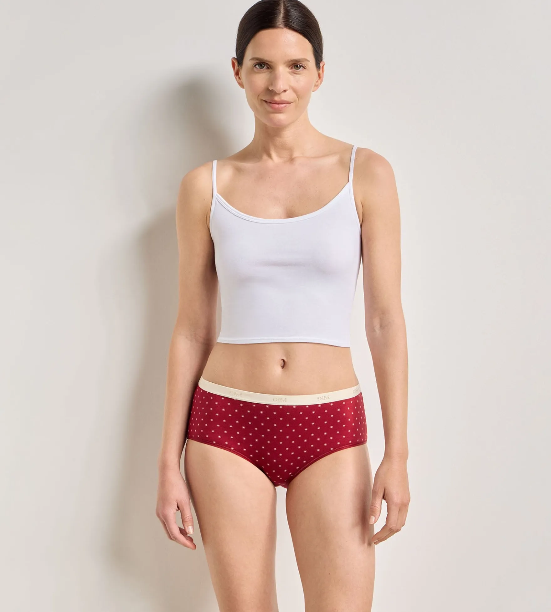 Lot de 5 shortys neige brune Les Pockets Coton