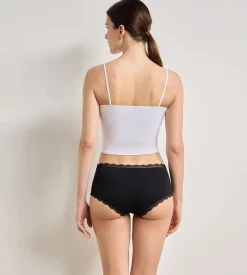 Lot de 2 shortys noir Daily Coton Dentelle