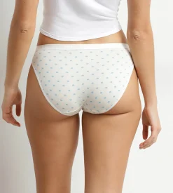 Lot de 5 slips femme coton stretch motif marin Les Pockets