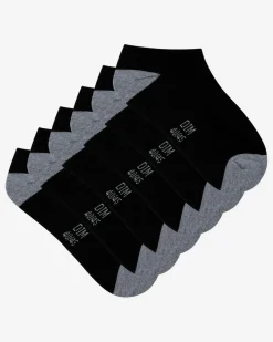 Lot de 3 socquettes de sport noires EcoDIM Micro Homme
