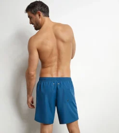 Maillot de bain homme boxer Bleu Denim Dim Swimwear