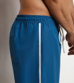 Maillot de bain homme boxer Bleu Denim Dim Swimwear