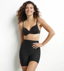 Panty gainant femme en microfibre sans couture Noir Dim Silhouette Invisible