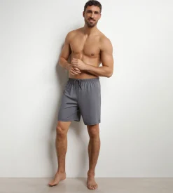 Short de pyjama homme en jersey Gris Foncé Dim Nightwear
