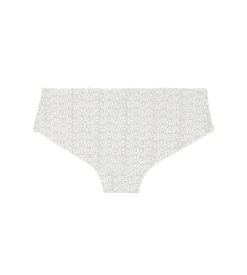 Shorty blanc fille imprimé logo Dim Touch