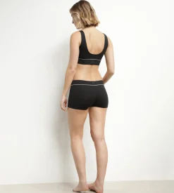 Shorty de bain femme en microfibre Noire Dim Move