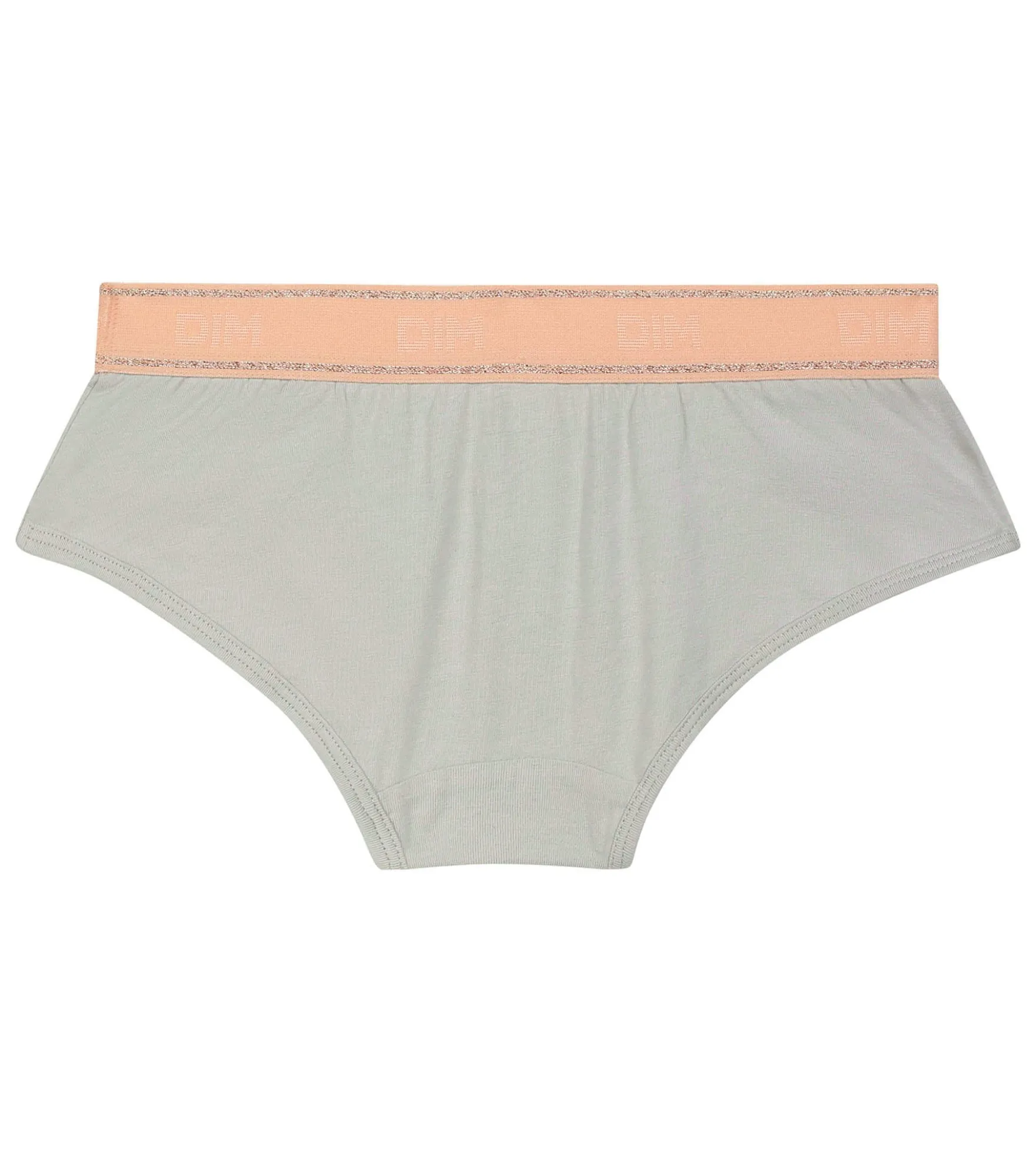 Shorty fille Gris et Rose Dim Sport