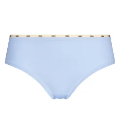 Slip femme en coton modal Bleu à fine ceinture Dim Icons Essentiel