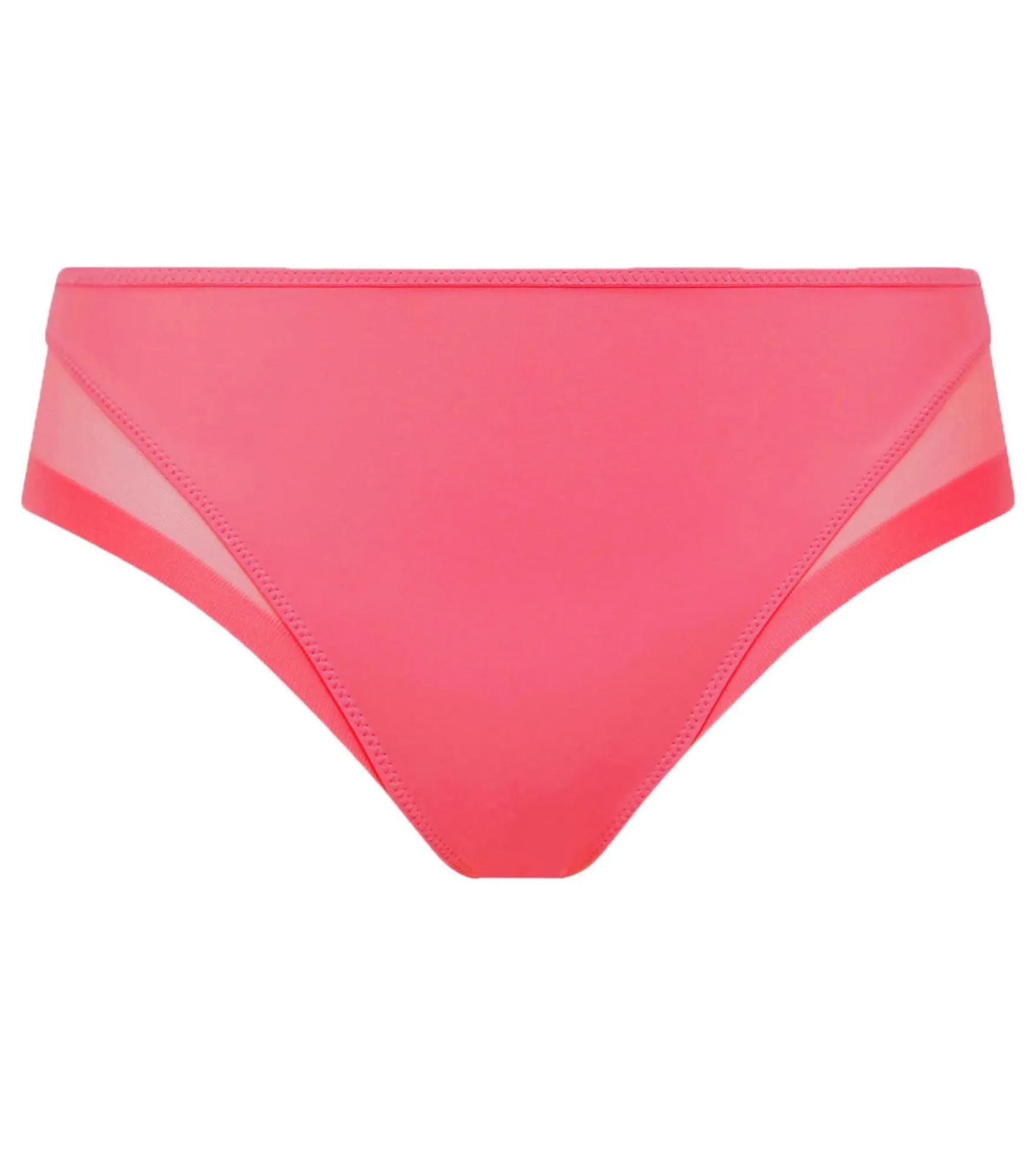 Slip femme en microfibre et tulle Grenadine Dim Generous