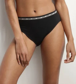 Slip femme en modal polyamide sans couture Noir Dim Icons Seamless