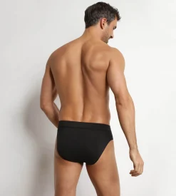 Slip homme en coton modal Noir Dim Gentleman