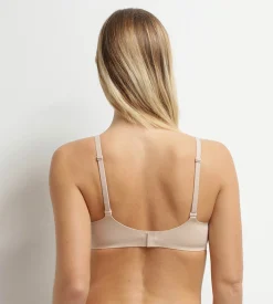 Soutien-gorge à armatures en microfibre Nude Dim Invisible