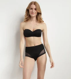 Soutien-gorge bandeau Noir sans armatures pour femme InvisiFree