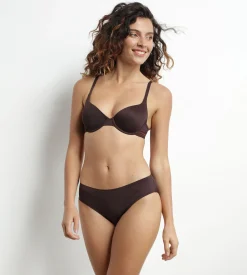 Soutien-gorge corbeille ampliforme marron précieux InvisiFree de Dim