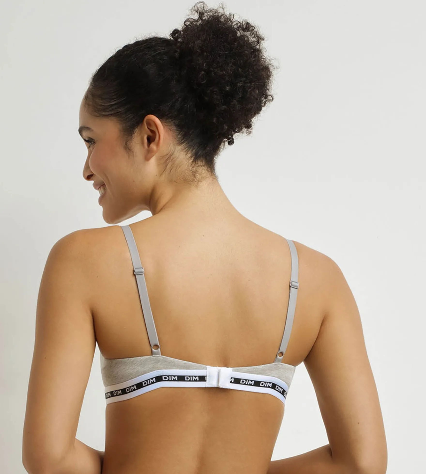 Soutien-gorge corbeille à armatures Gris Dim Icons