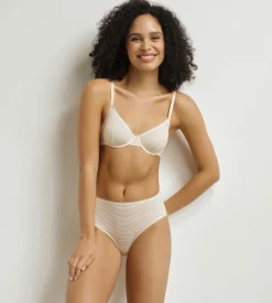 Soutien-gorge corbeille Beige Dim x Ines de La Fressange