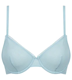 Soutien-gorge corbeille Bleu Dim x Ines de La Fressange