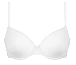 Soutien-gorge corbeille en microfibre Blanc Dim Invisible