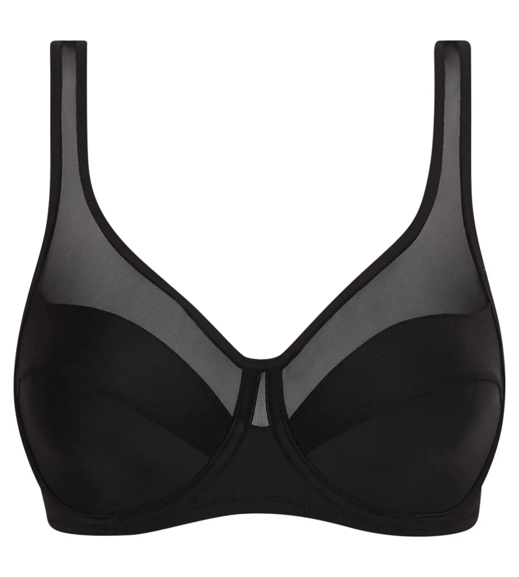 Soutien-gorge emboitant avec armatures noir Generous Dim