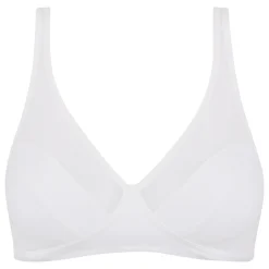 Soutien-gorge emboitant sans armatures blanc Generous Dim
