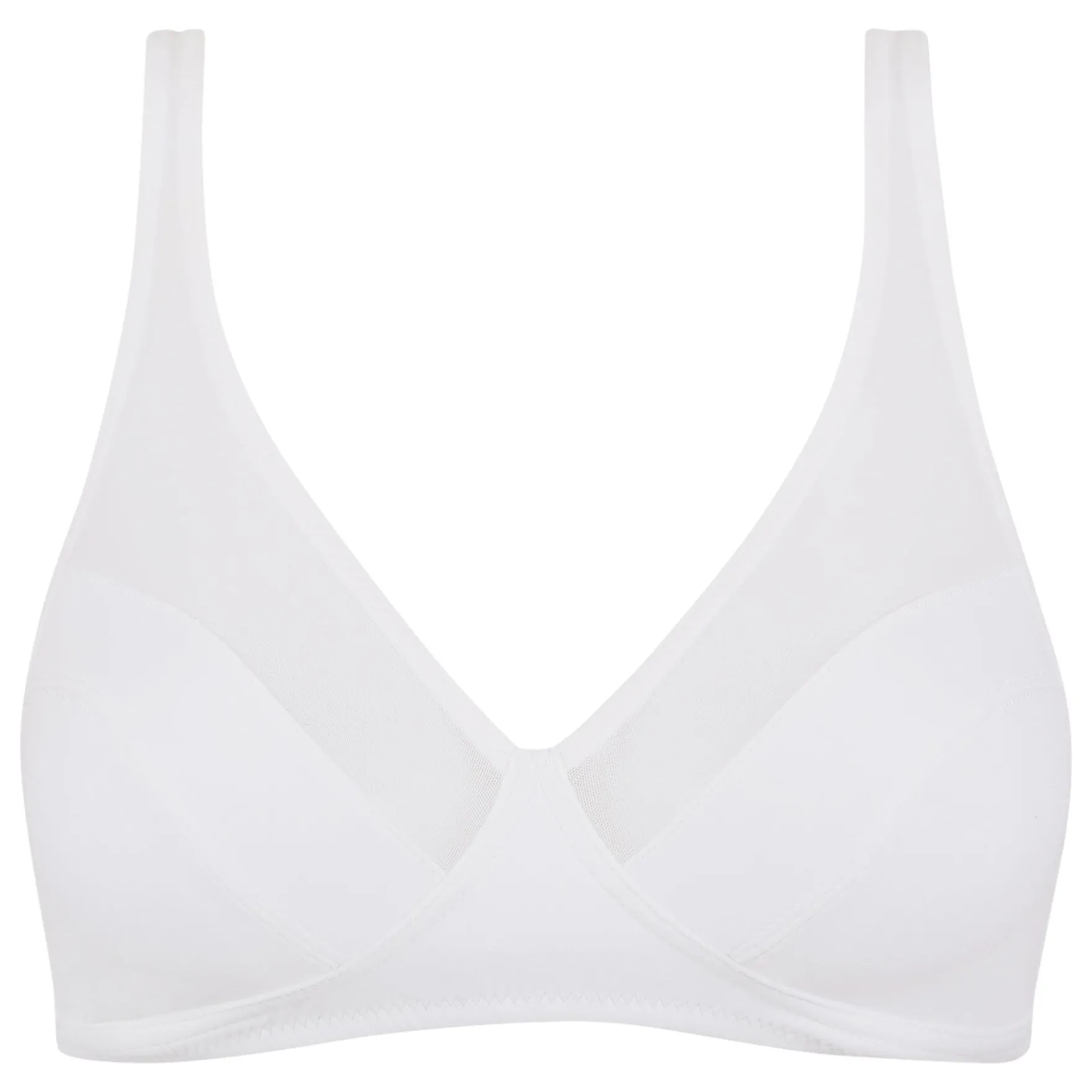Soutien-gorge emboitant sans armatures blanc Generous Dim
