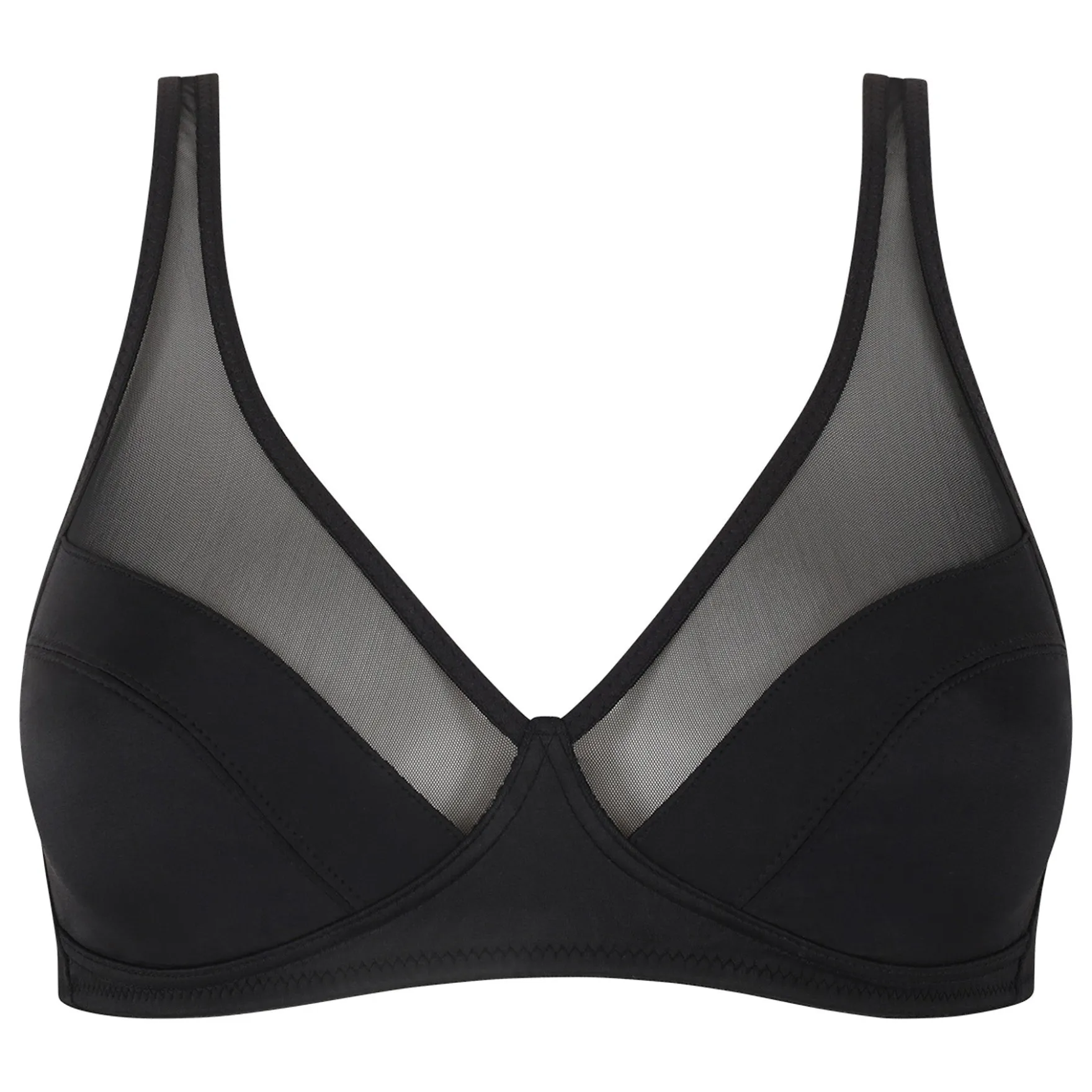 Soutien-gorge emboitant sans armatures noir Generous Dim