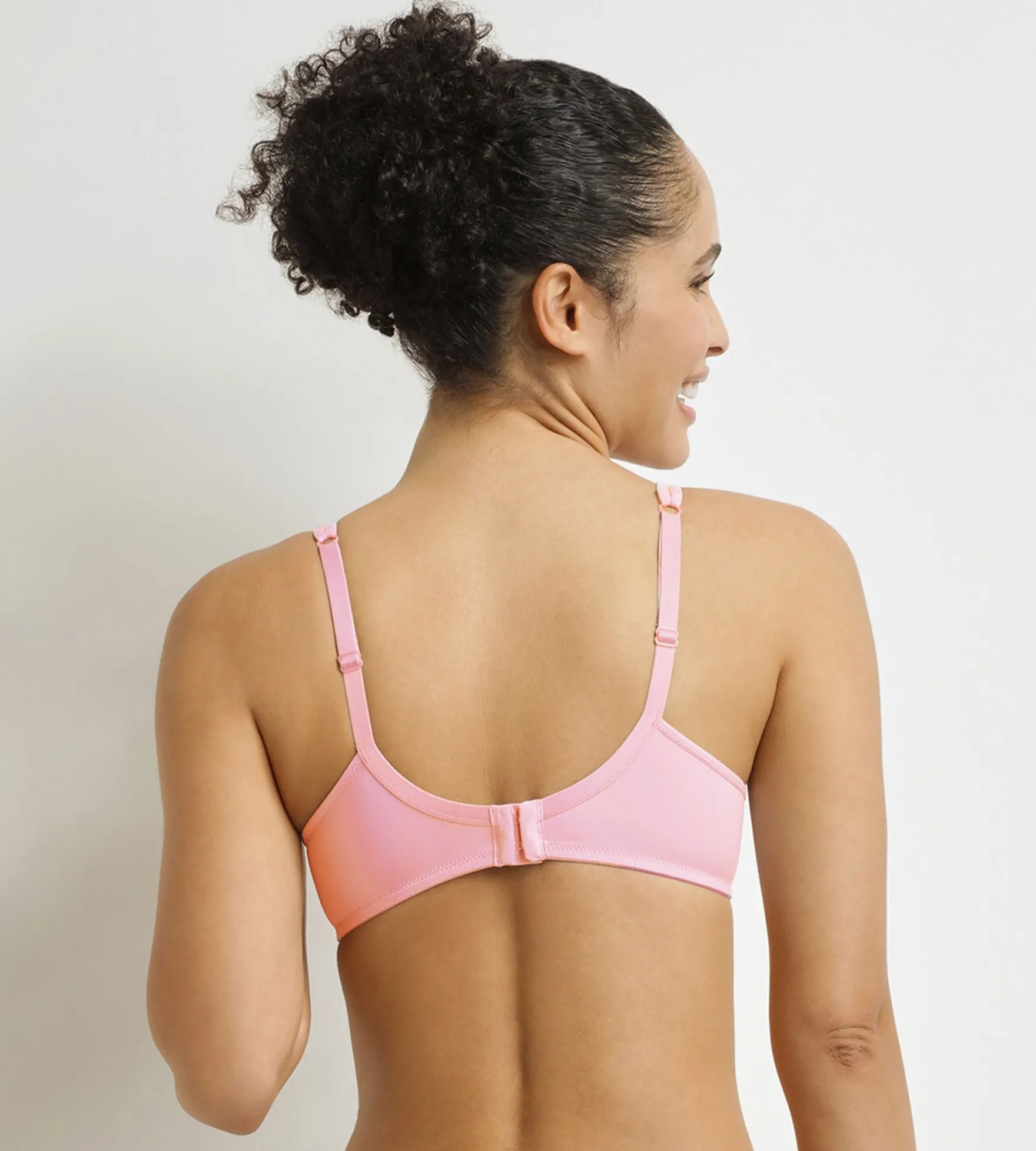 Soutien-gorge emboîtant à armatures Rose Fleuri Generous