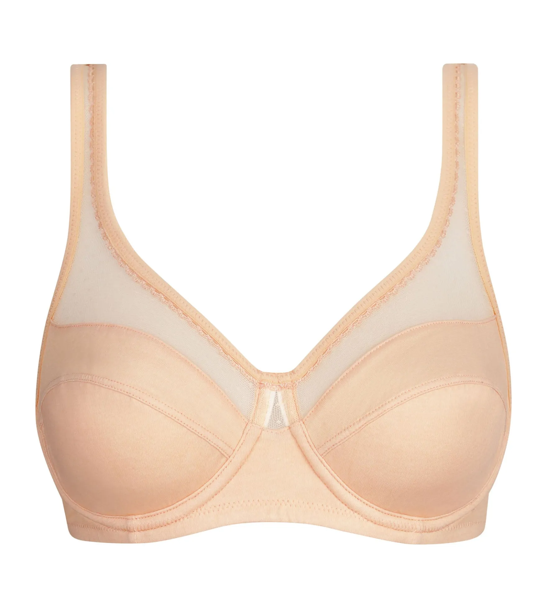 Soutien-gorge emboîtant avec armatures Abricot Generous Coton Bio