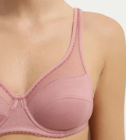 Soutien-gorge emboîtant avec armatures Rose Generous Coton Bio