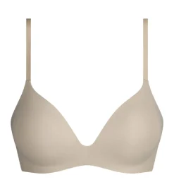 Soutien-gorge paddé sans armature en microfibre Nude Dim Invisible