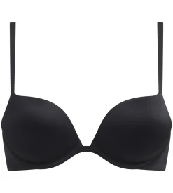 Soutien-gorge push up à armatures en microfibre Noire Dim Beyond Sexy